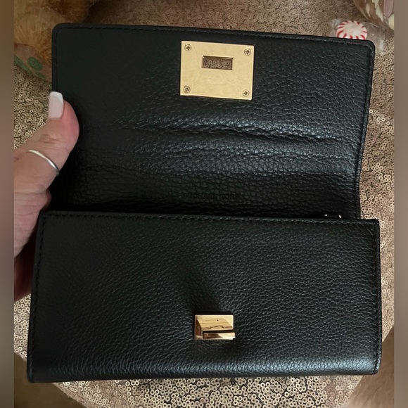 NEW MICHAEL KORS Astrid Carryall Leather Continental Wallet - Stunning! - Picture 5 of 9